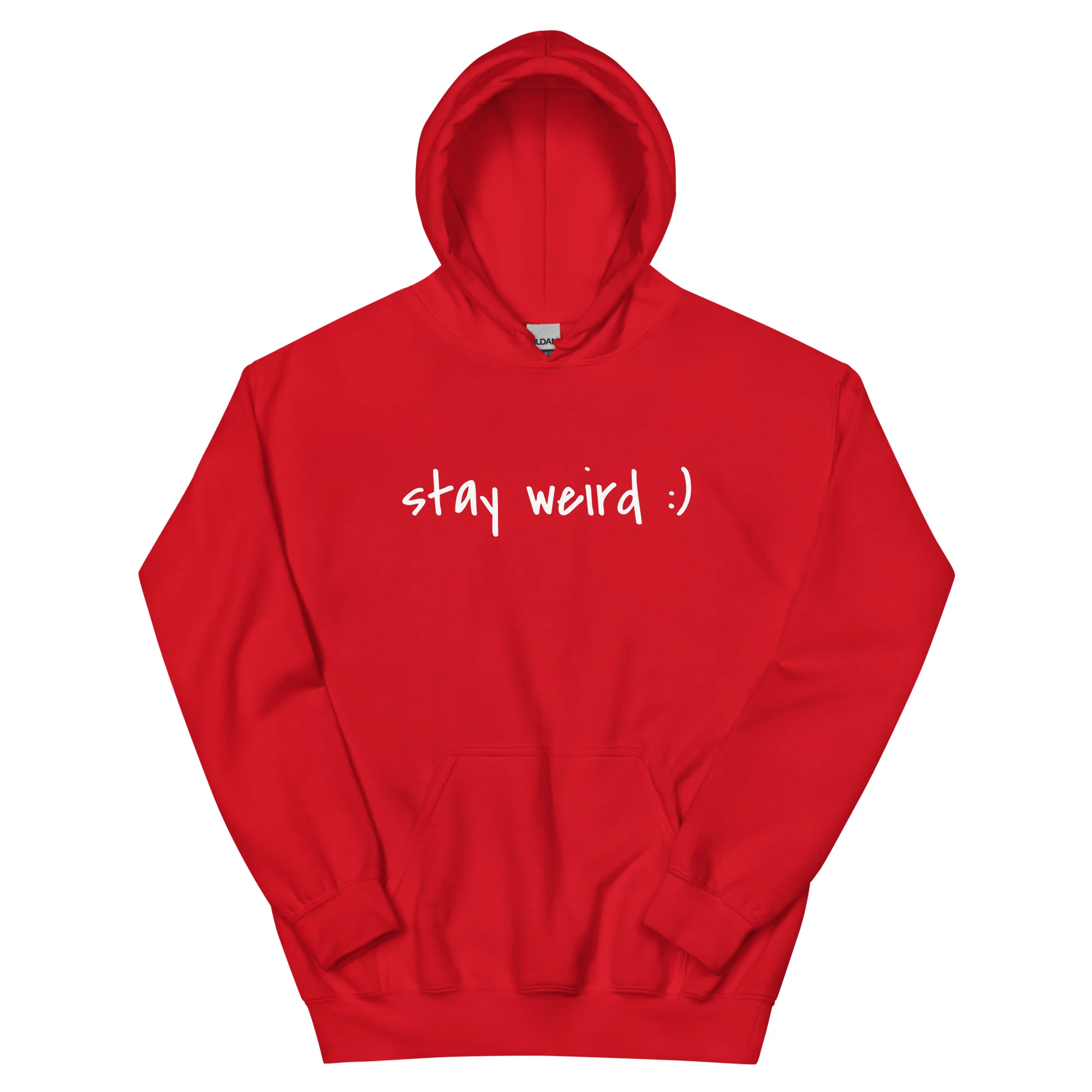 Stay Weird :) Hoodie - Image 3