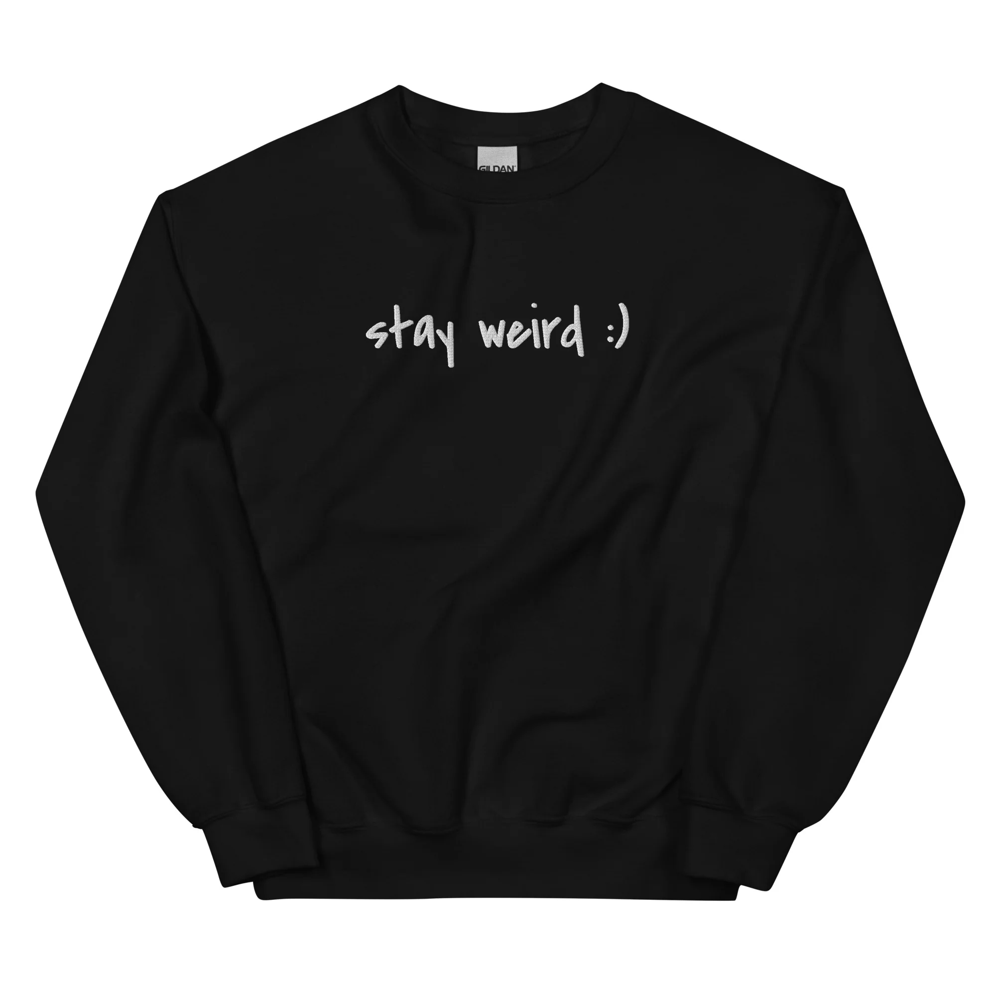 Stay Weird :) Sweatshirt (embroidered) - Image 4