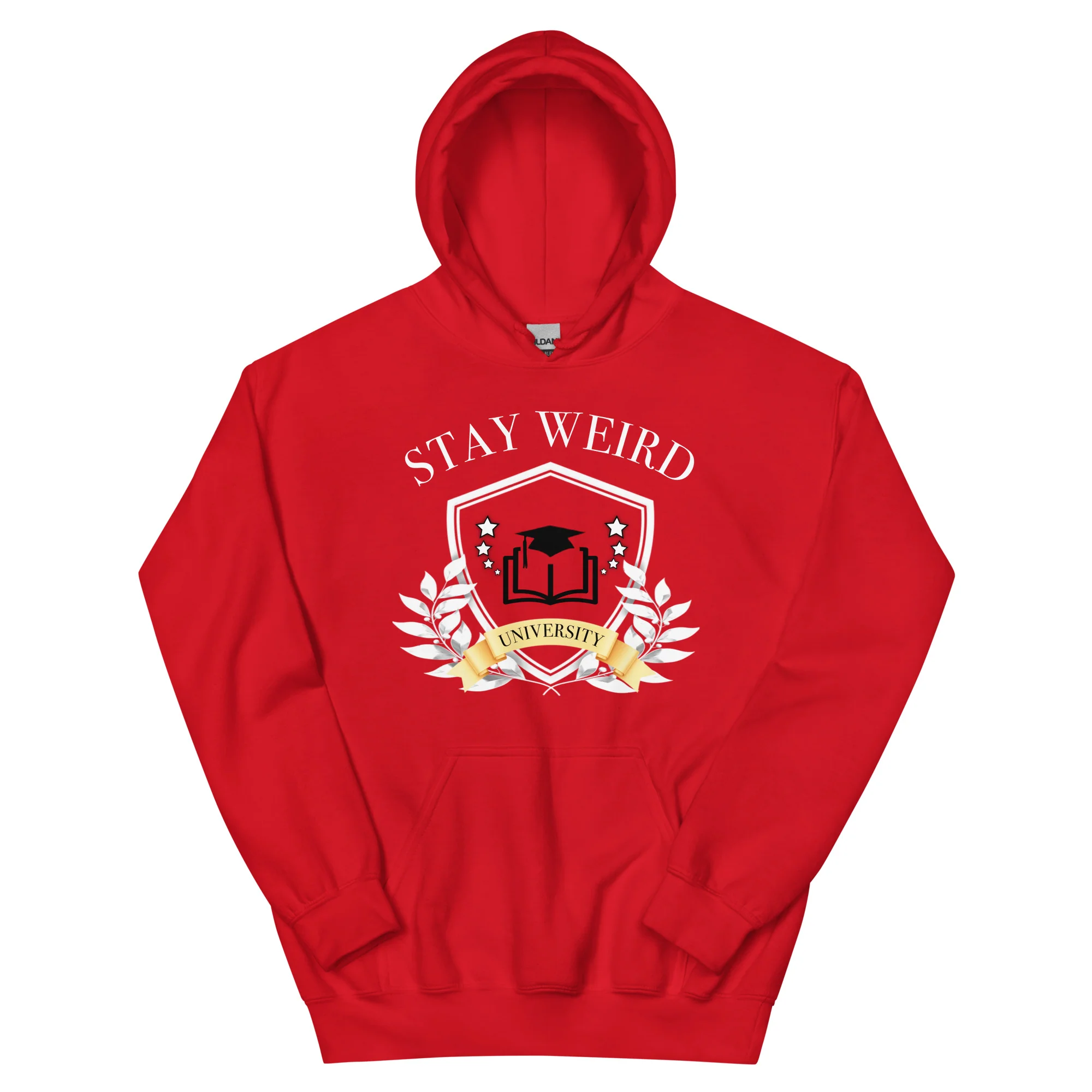 Stay Weird University Hoodie - Image 6